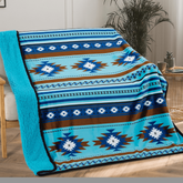 Sherpa Lined Silk Touch Throw